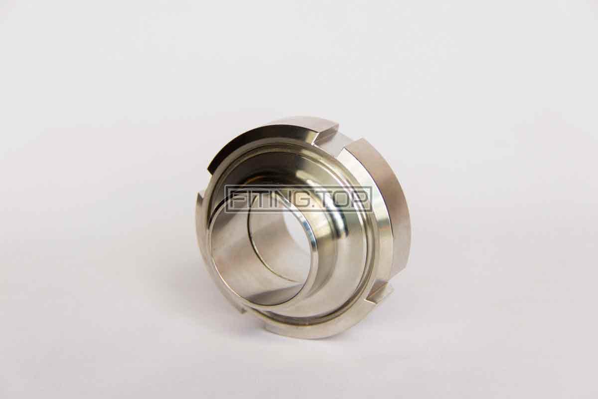 2012 Різьбове з'єднання в зборі Dn 40 DIN 11851 AISI 304