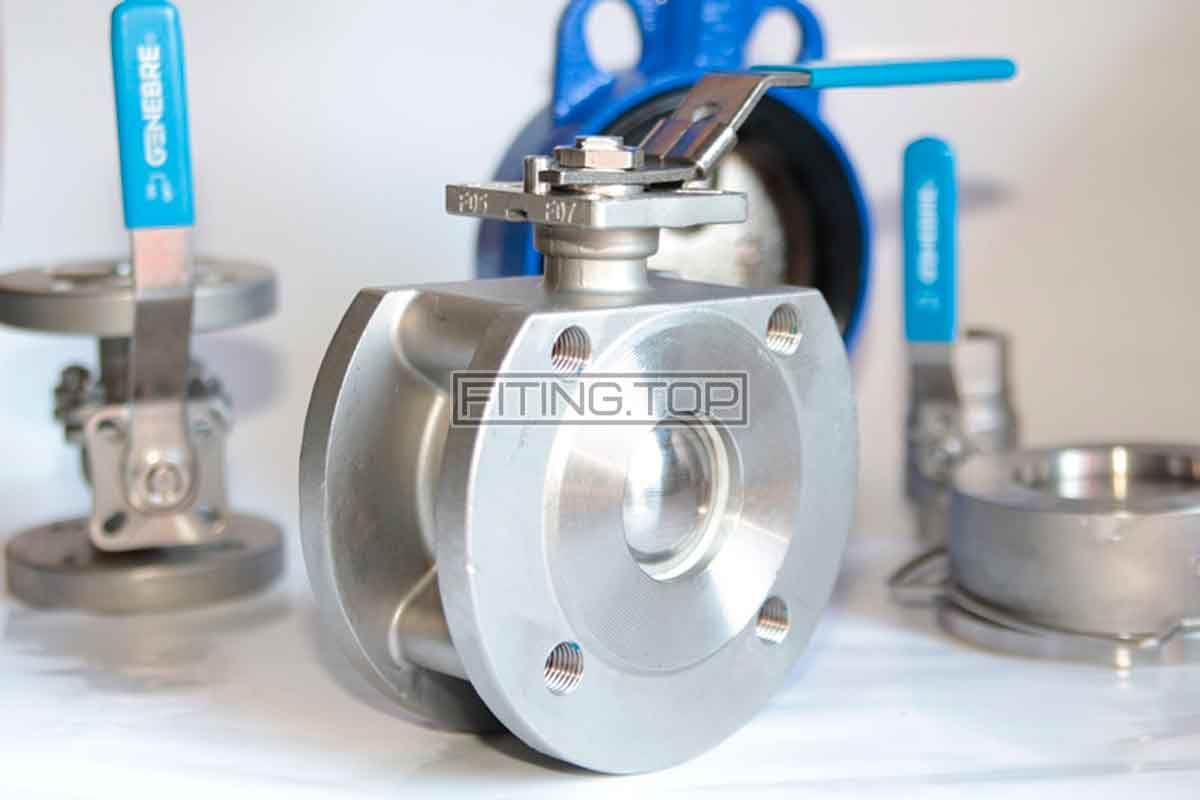 купит кран шаровой фланцевый нержавеющий AISI316 2118 GENEBRE