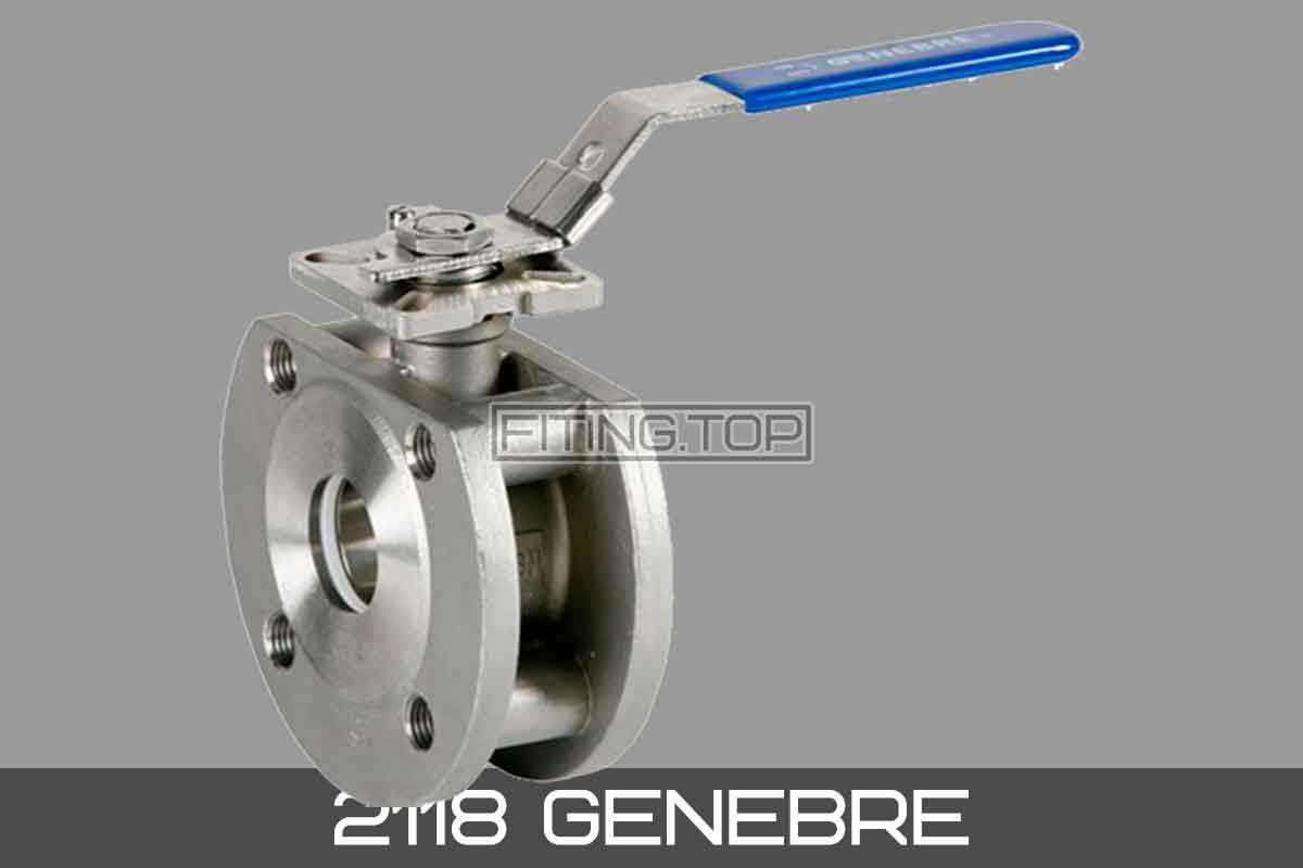 купит кран шаровой фланцевый нержавеющий AISI316 2118 GENEBRE