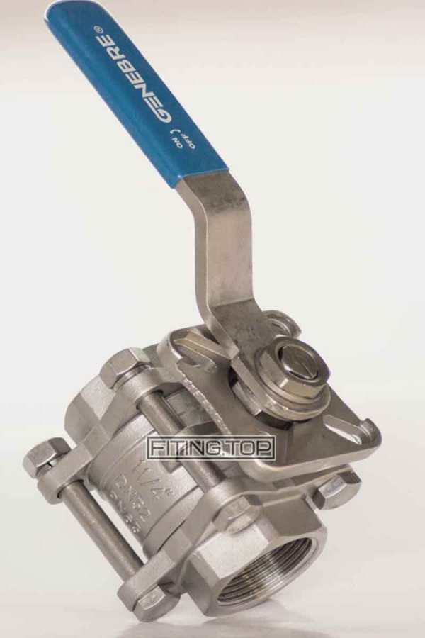 купить кран шаровой нержавеющий AISI 316 2025 GENEBRE