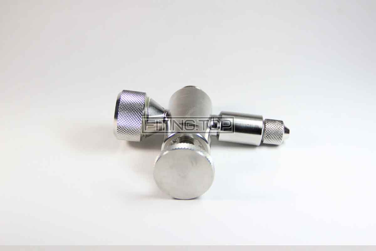 Нижний кран для уровнемера нержавеющий купить цена