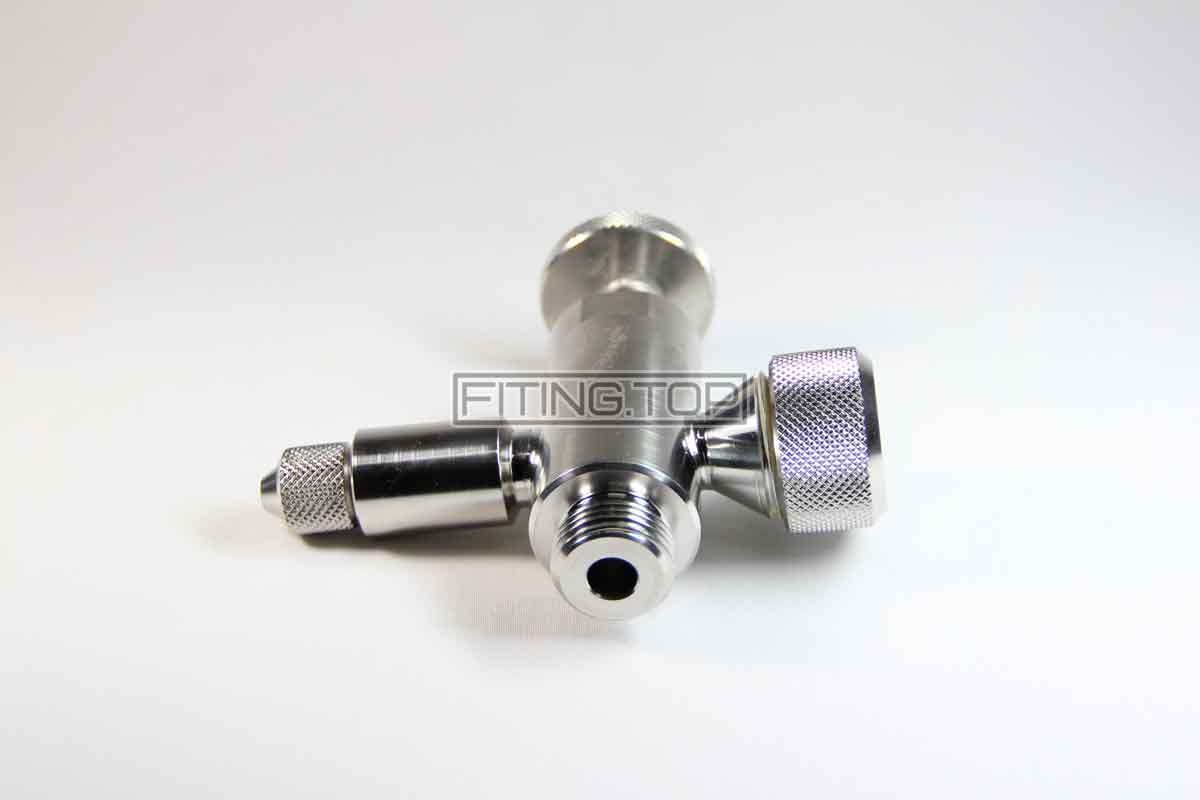 Нижний кран для уровнемера нержавеющий купить цена