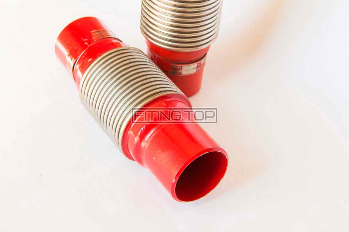 Компенсатор сильфонний осьовий з нержавіючою вставкою (розтягнення "30") Компенсатор сильфонний осьовий з нержавіючою вставкою (розтягнення "30")