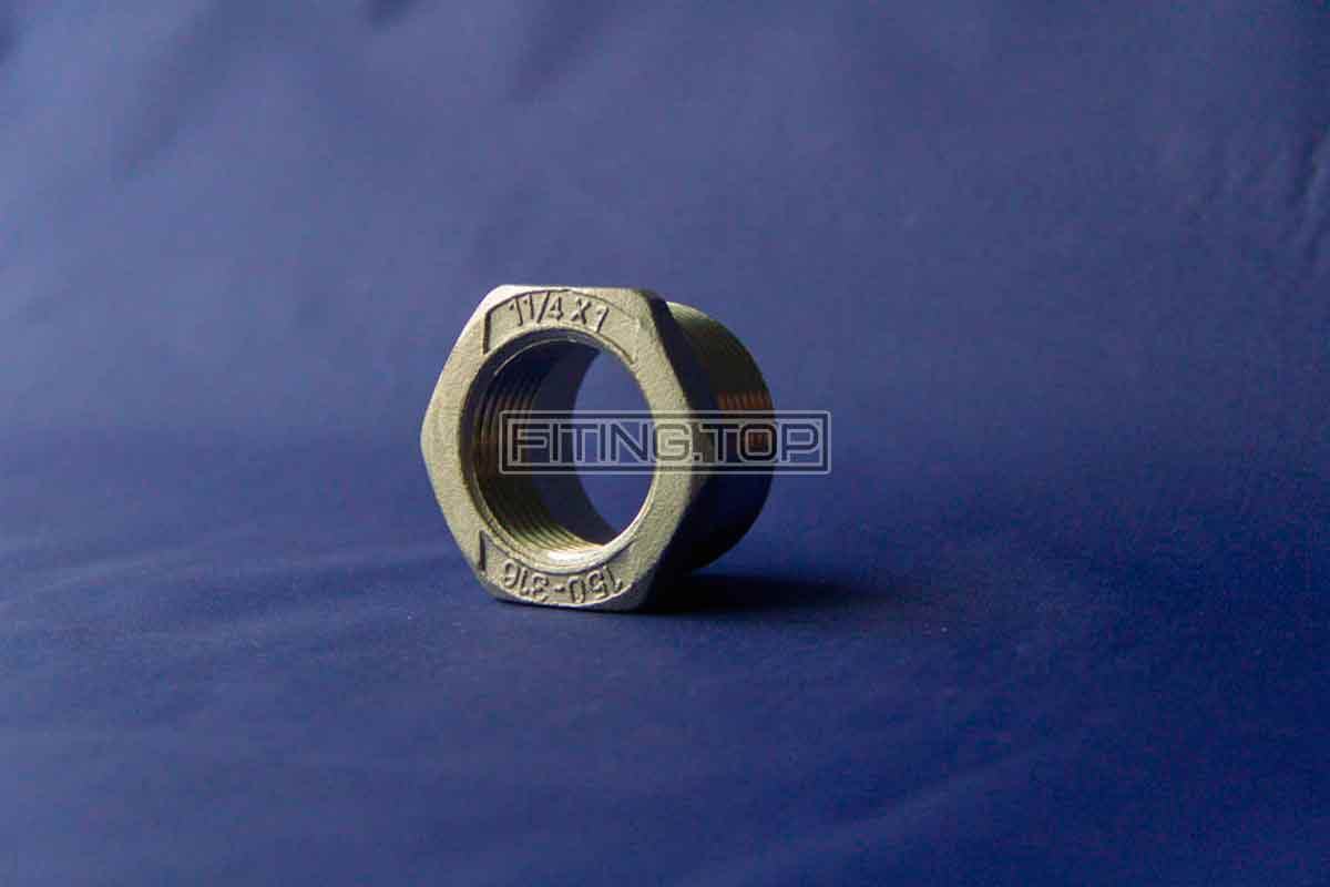 Купить футорку нержавеющую внутренняя-наружная резьба