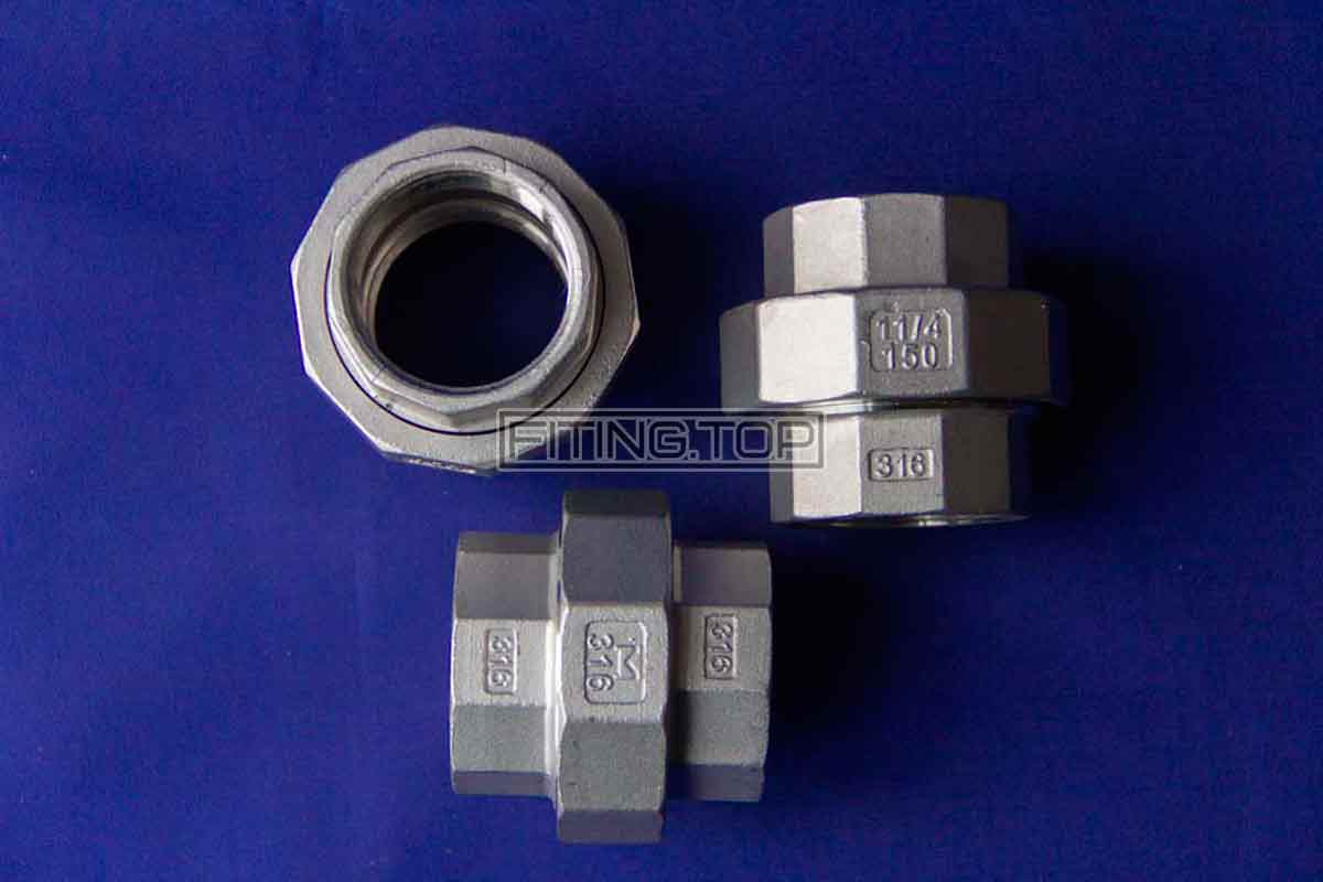 Купить нержавеющую американку с внутренней резьбой 11/2" AISI316