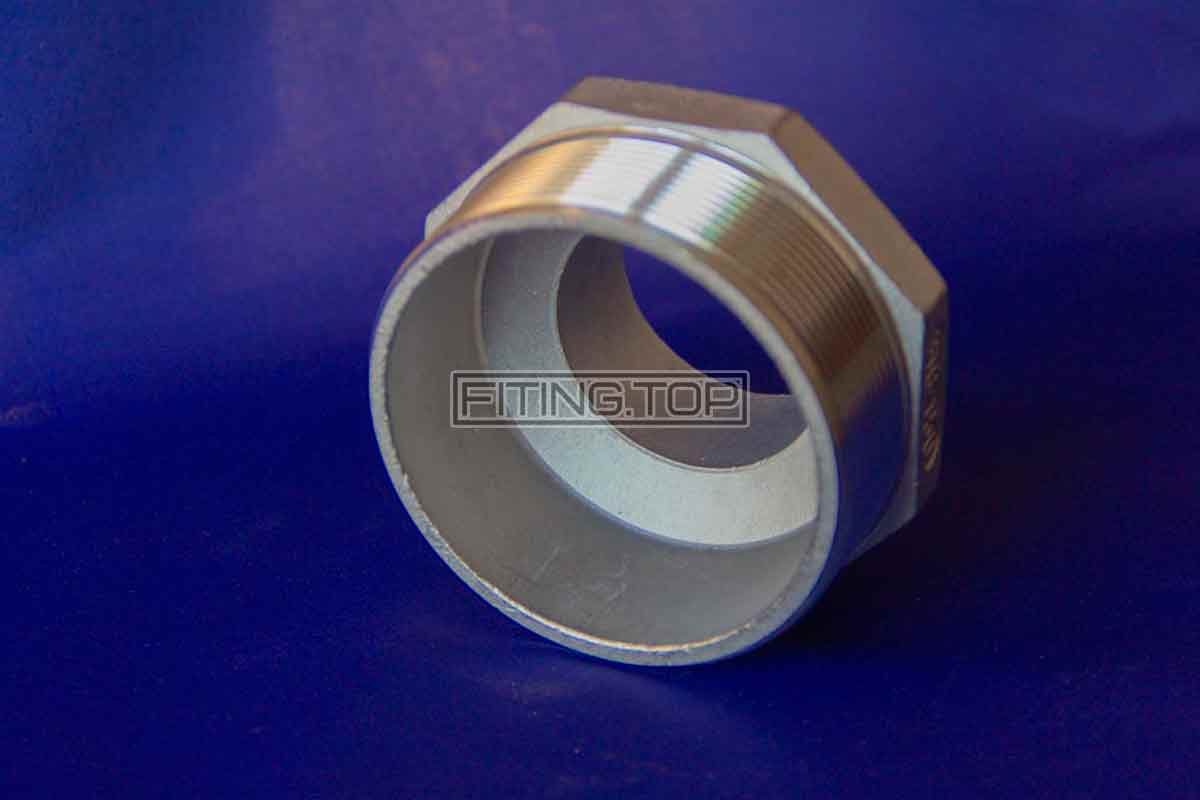 Купить ниппель переходной нержавеющий 3"х2" AISI316