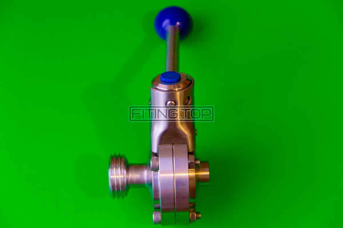 Купить затвор дисковый нержавеющий резьба-сварка Dn 15 AISI 304