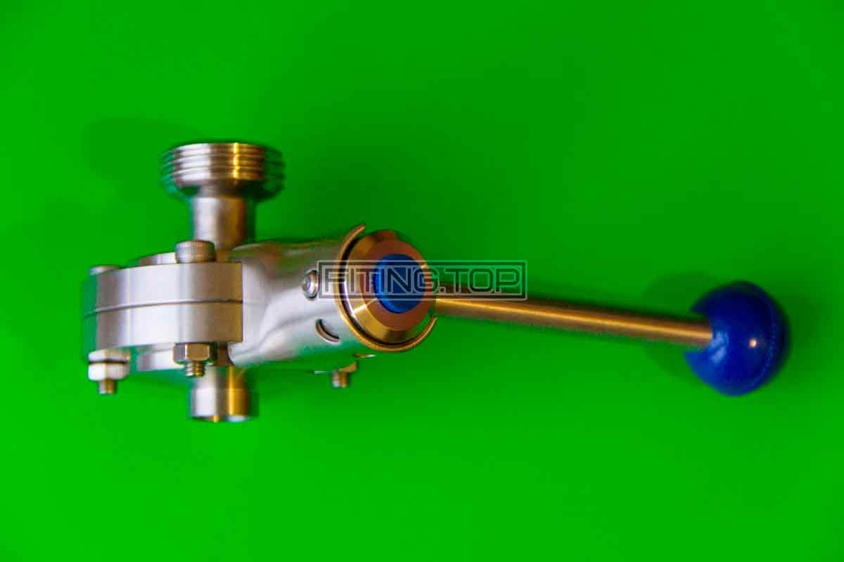 Купить затвор дисковый нержавеющий резьба-сварка Dn 15 AISI 304