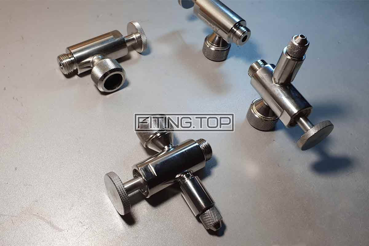 купить нержавеющий кран для уровнемера верхний и нижний купить нержавеющий кран для уровнемера верхний и нижний