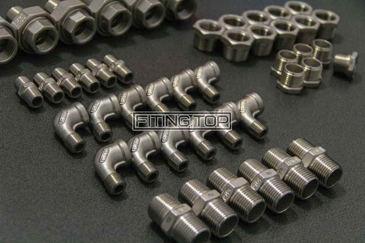 Купить Фитинг резьбовой нержавеющий AISI 304