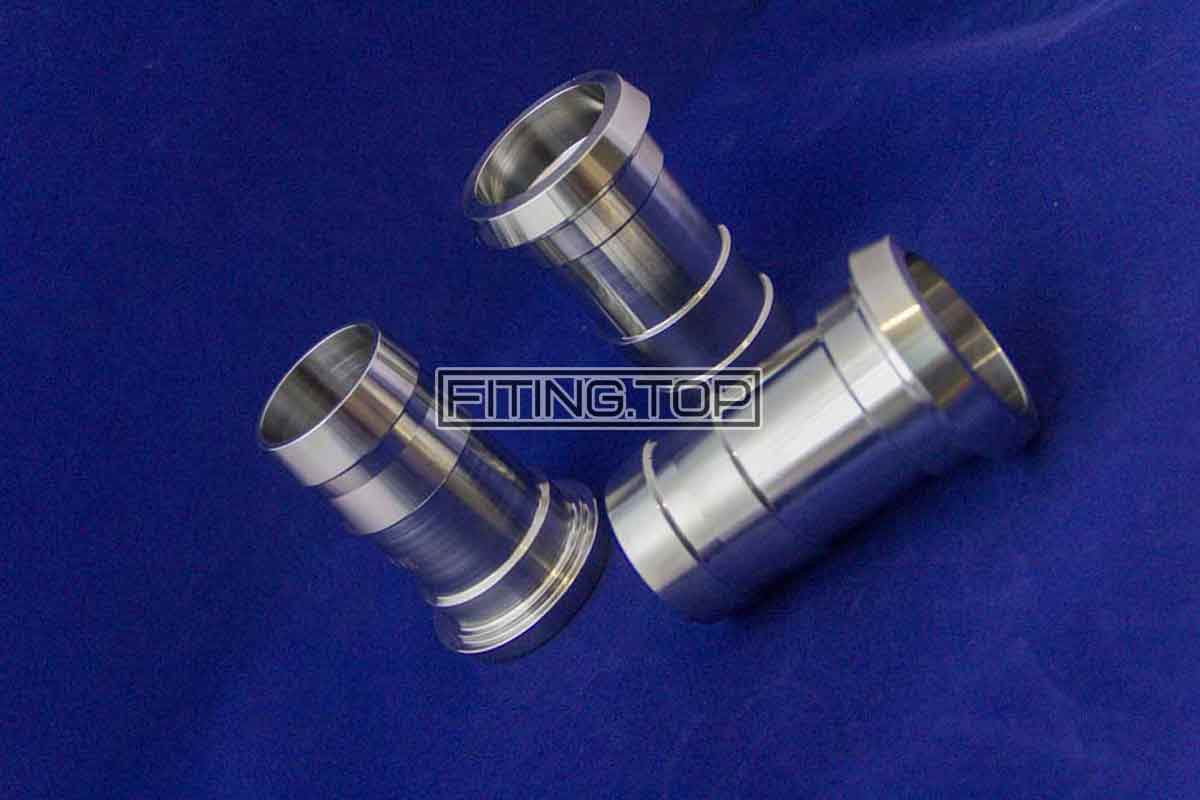 купить Штуцер конический шланговый нержавеющий