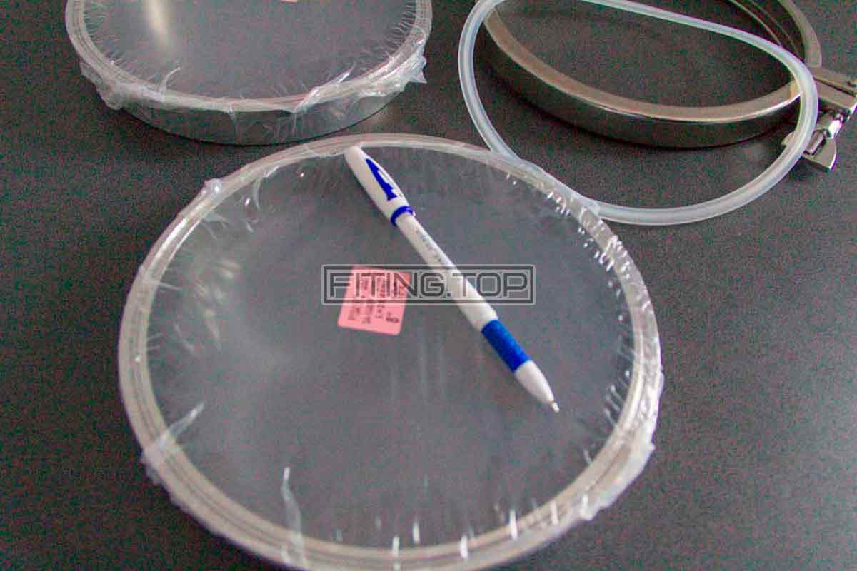 Купить патрубок кламп Dn 200 из нержавеющей стали AISI 316