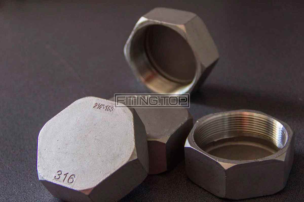 Купить заглушку резьбовую нержавеющую Dn 65 (2 1/2") AISI316 Купить заглушку резьбовую нержавеющую Dn 65 (2 1/2") AISI316
