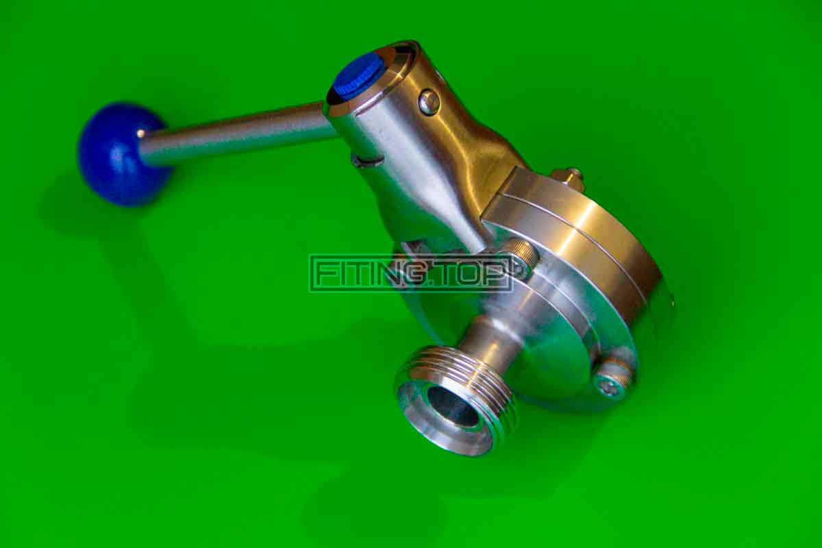 Купить затвор дисковый нержавеющий резьба-сварка Dn 15 AISI 304