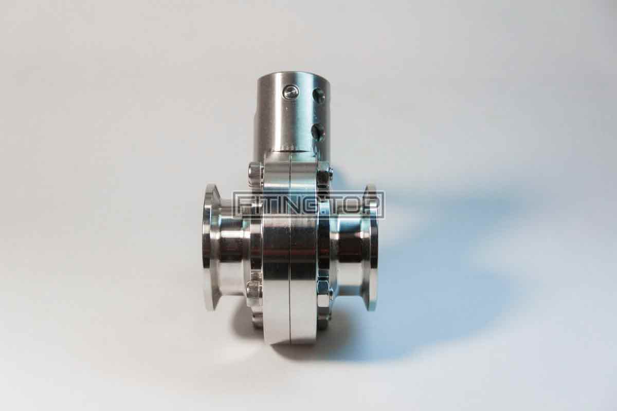 купить затвор дисковый нержавеющий под кламп цена