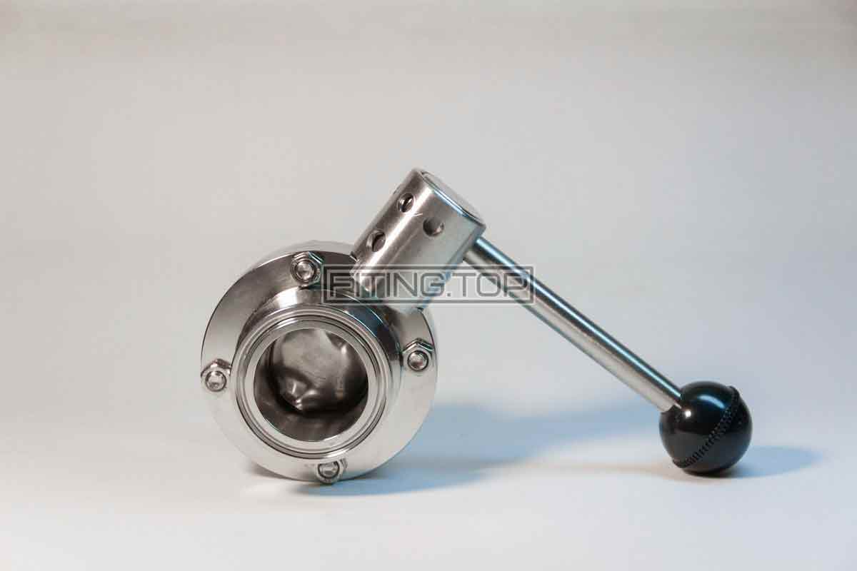 купить затвор дисковый нержавеющий под кламп цена