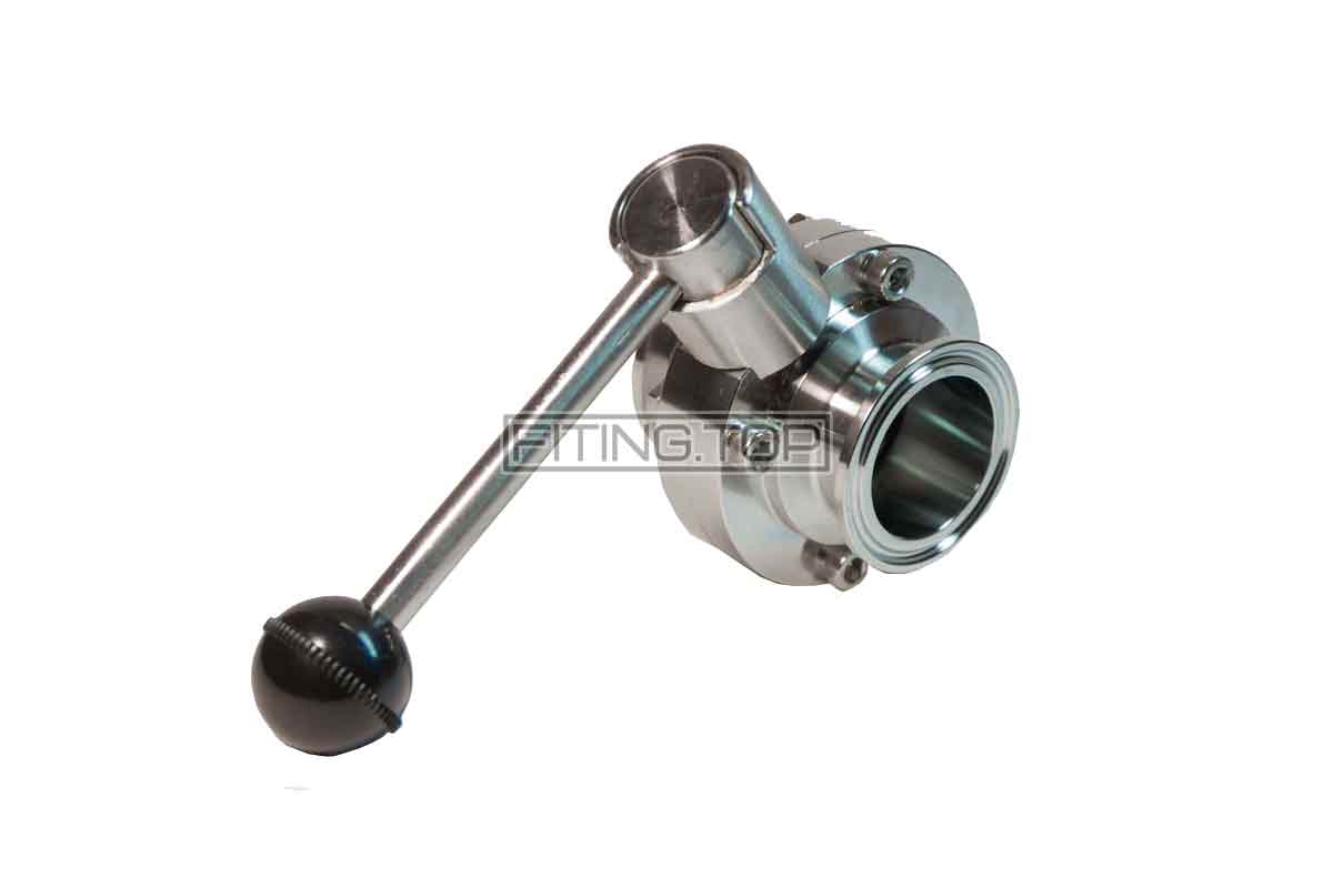 купить затвор дисковый нержавеющий под кламп цена