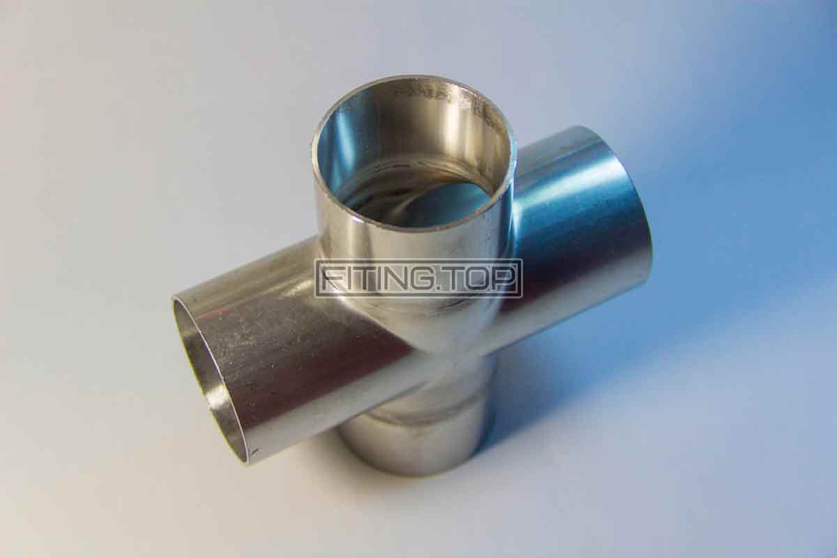 Крестовина нержавеющая под сварку DIN 11850