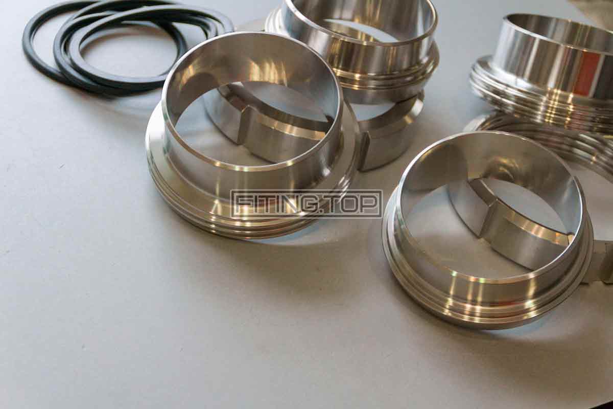 Муфта молочная нержавеющая DIN 101,6 мм AISI 304