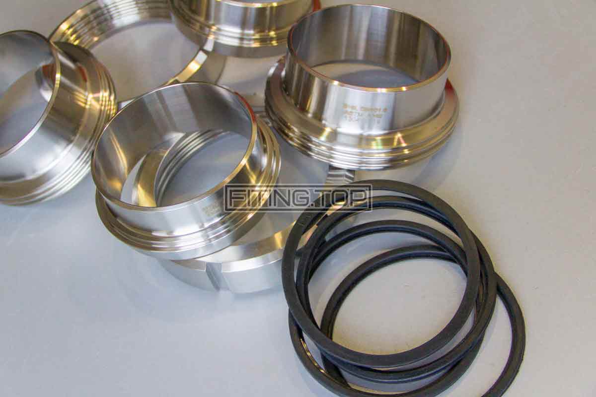 Муфта молочная нержавеющая DIN 101,6 мм AISI 304