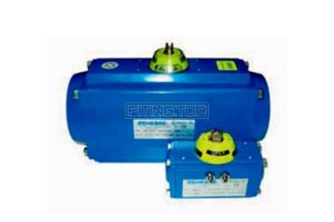 купить Кран шаровой трехходовой GENEBRE 2040 / 2041 с пневмоприводом GENEBRE 5800