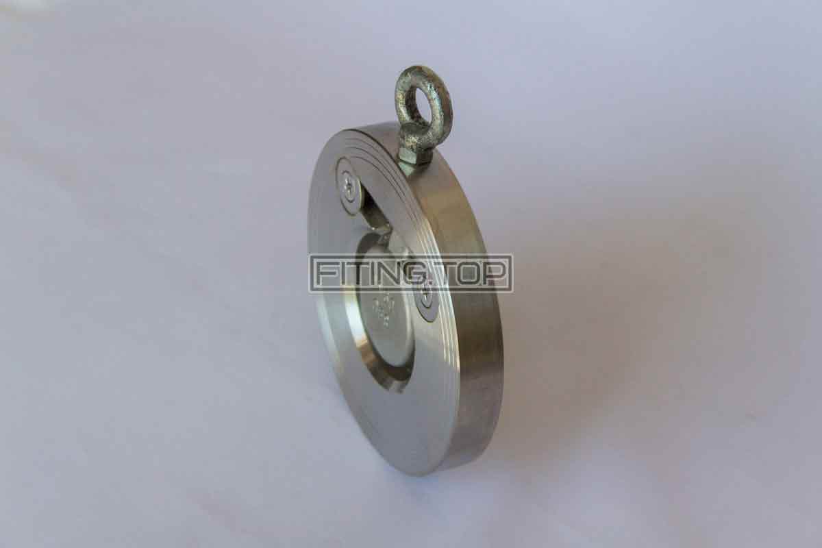 цена купить Клапан обратный межфланцевый нержавеющий хлопушка AISI 304 цена купить Клапан обратный межфланцевый нержавеющий хлопушка AISI 304