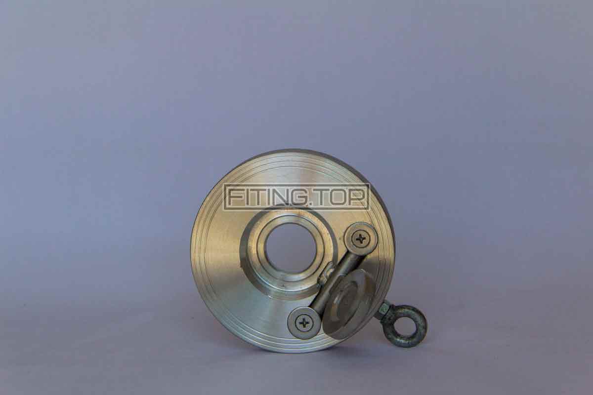 цена Клапан обратный межфланцевый нержавеющий хлопушка AISI 304 Украина