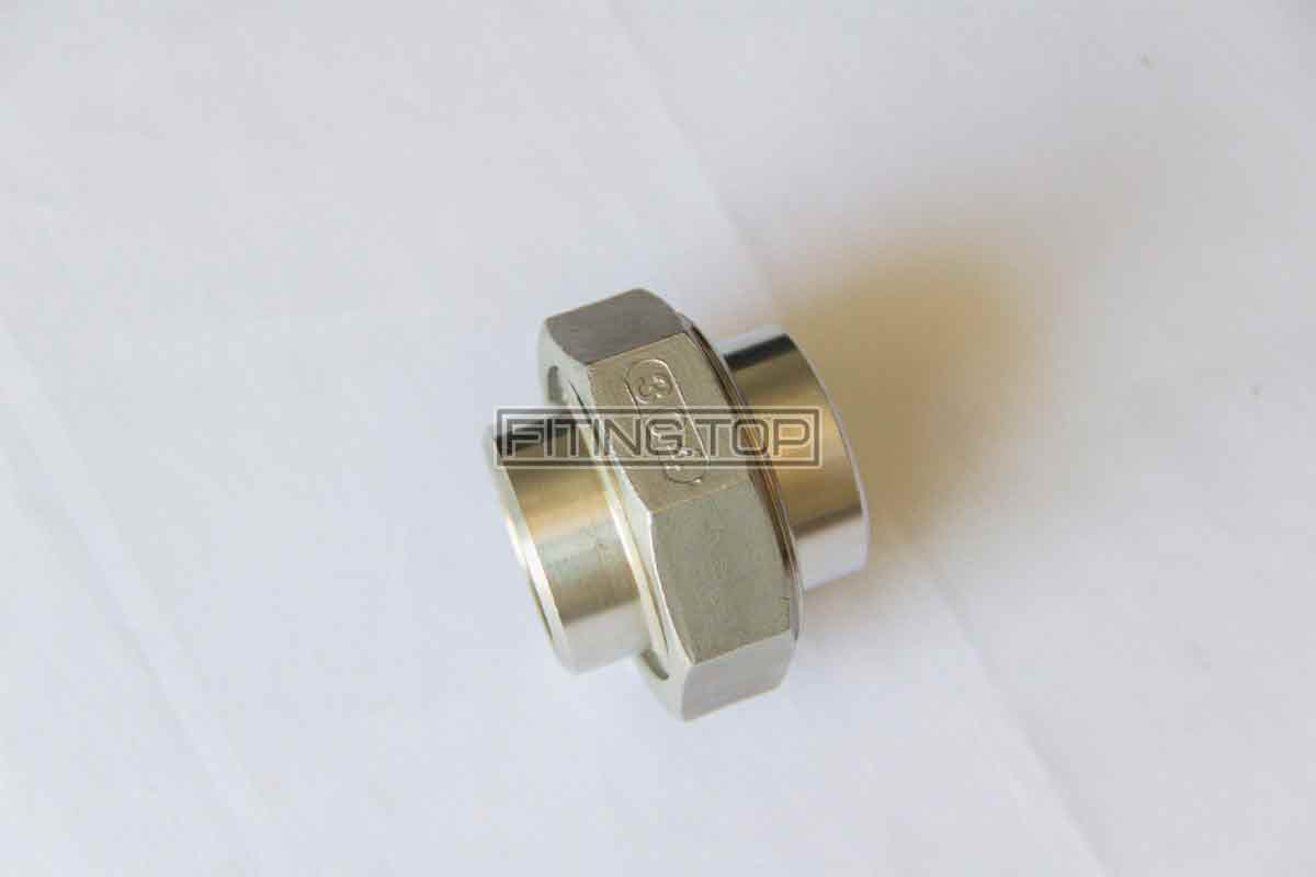 Муфта американка нержавеющая под сварку под конус (без уплотнения)