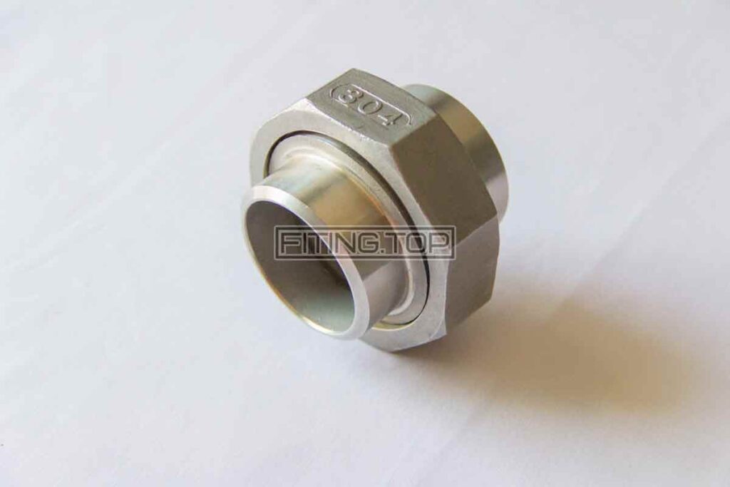 Муфта американка нержавеющая приварная под конус (без уплотнения)