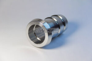 Шланговые штуцера конические из нержавеющей стали