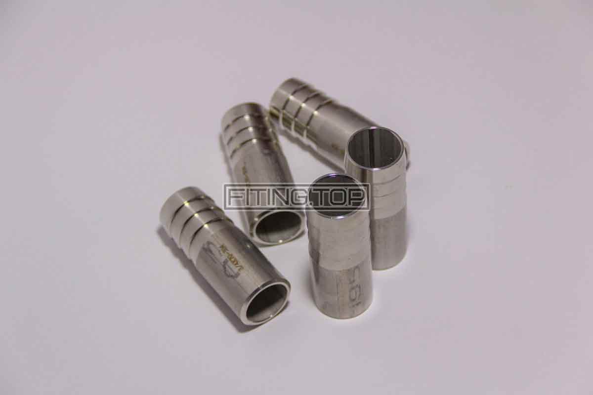 Штуцер шланговий ISO нержавіючий AISI 304 (зварка) Штуцер шланговий ISO нержавіючий AISI 304 (зварка)