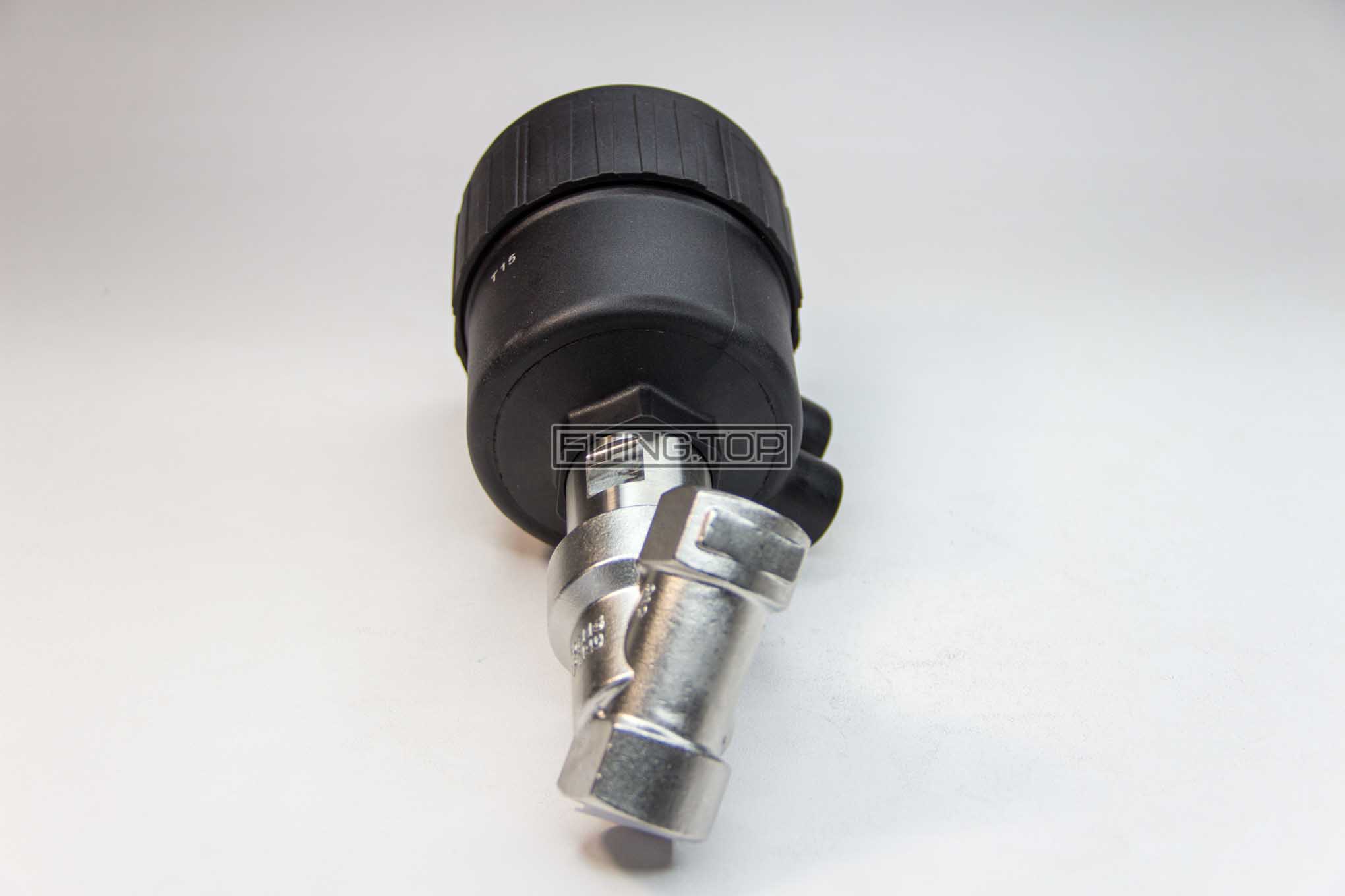 Клапан нержавіючий з пневмоприводом нормально закритий Клапан нержавіючий з пневмоприводом нормально закритий