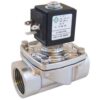 Клапан электромагнитный нержавеющий 2/2-ходовой нормально закрытый комбинированного действия