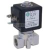 Клапан электромагнитный нержавеющий 2/2-ходовой нормально закрытый прямого действия
