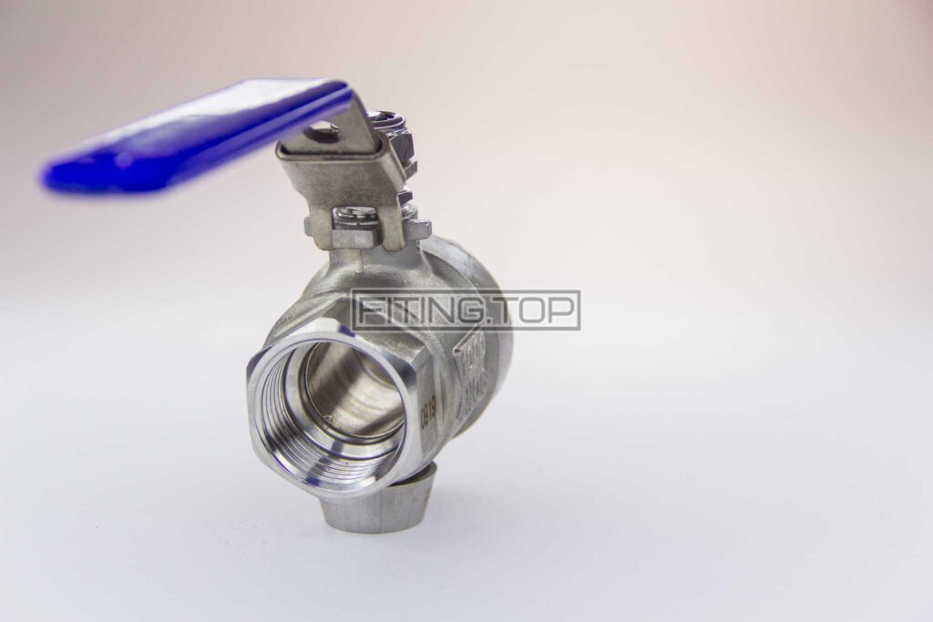 купить кран нержавеющий муфтовый с внутренней резьбой AISI 304 в Киеве купить кран нержавеющий муфтовый с внутренней резьбой AISI 304