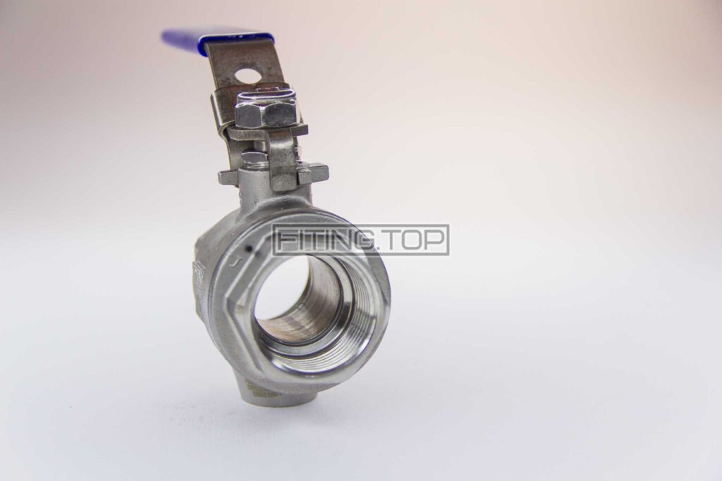 купить кран нержавеющий муфтовый с внутренней резьбой AISI 304 в Украине купить кран нержавеющий муфтовый с внутренней резьбой AISI 304