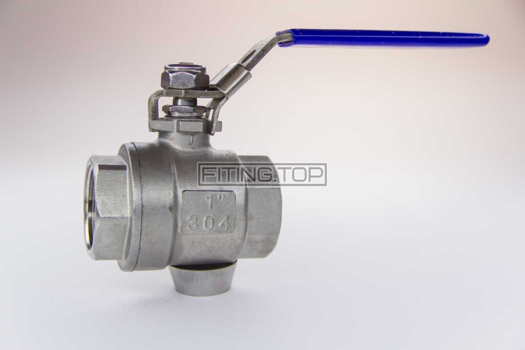 купить кран нержавеющий муфтовый с внутренней резьбой AISI 304 в Черкассах купить кран нержавеющий муфтовый с внутренней резьбой AISI 304