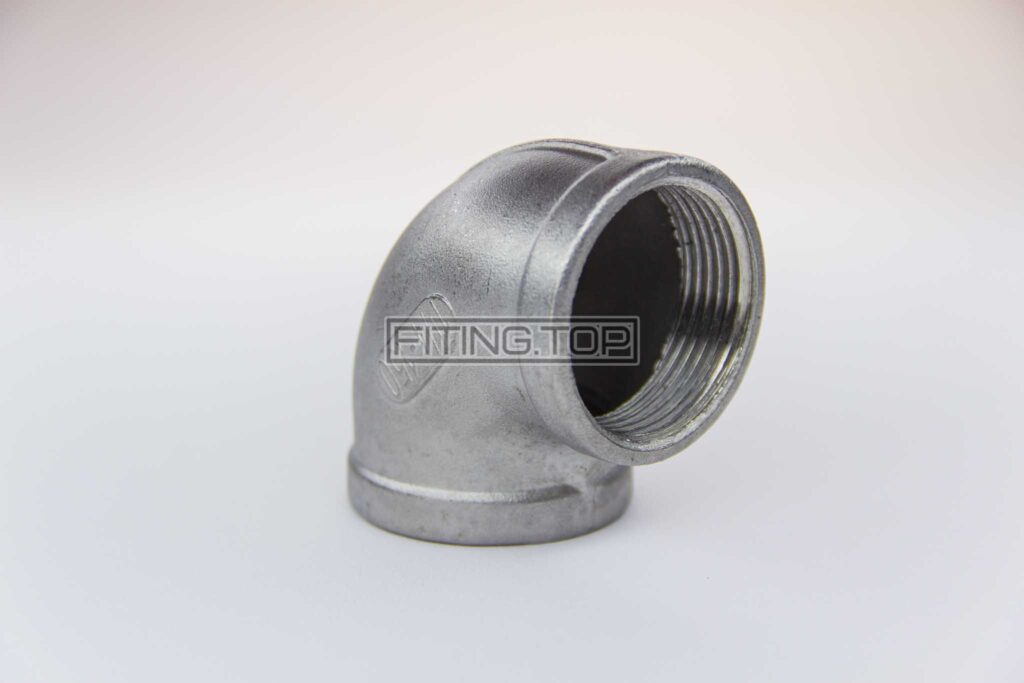 купить отвод нержавеющий резьбовой AISI 304