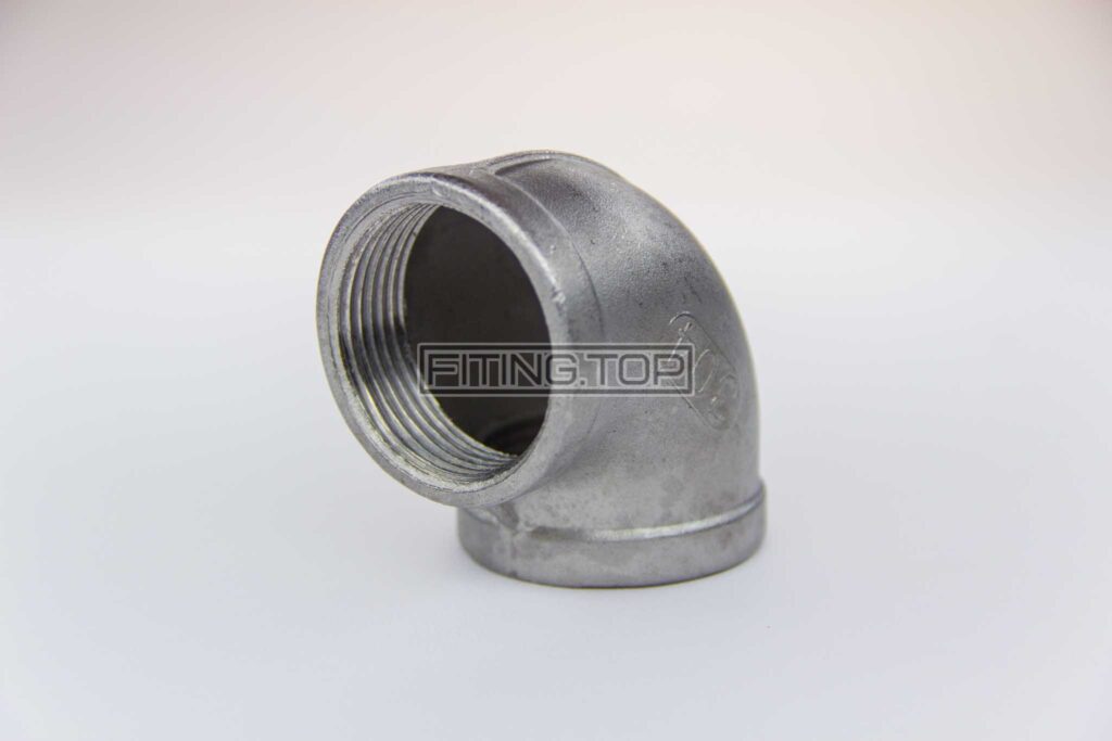 купить отвод нержавеющий резьбовой AISI 304