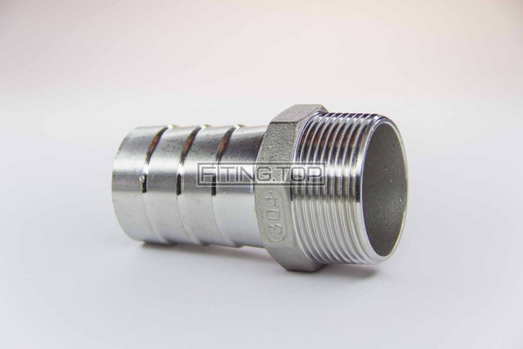 штуцер шланговый нержавеющий AISI 304 купить