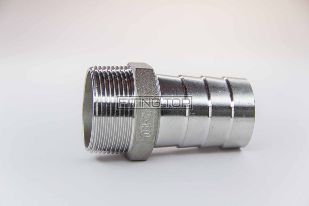 штуцер шланговый нержавеющий AISI 304 купить