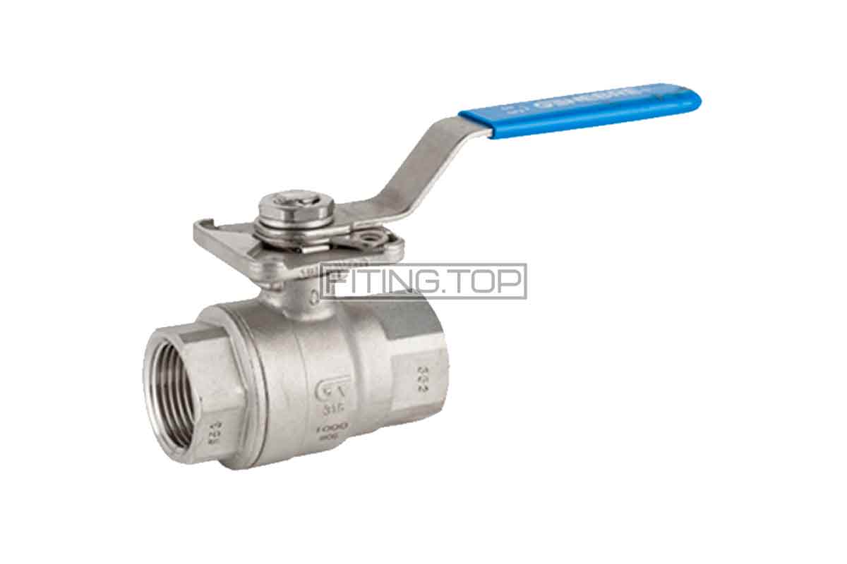 2015 GENEBRE Кран шаровой нержавеющий с площадкой под привод