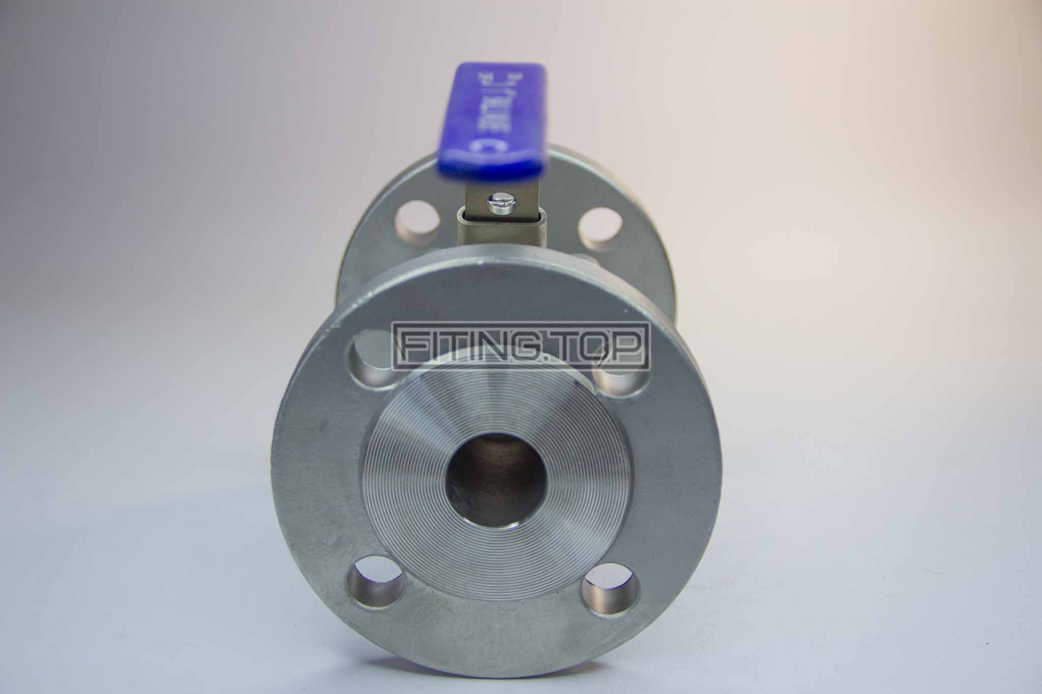 Кран кульовий нержавіючий фланцевий трискладовий AISI 304/PTFE/PN40 Кран кульовий нержавіючий фланцевий трискладовий AISI 304/PTFE/PN40