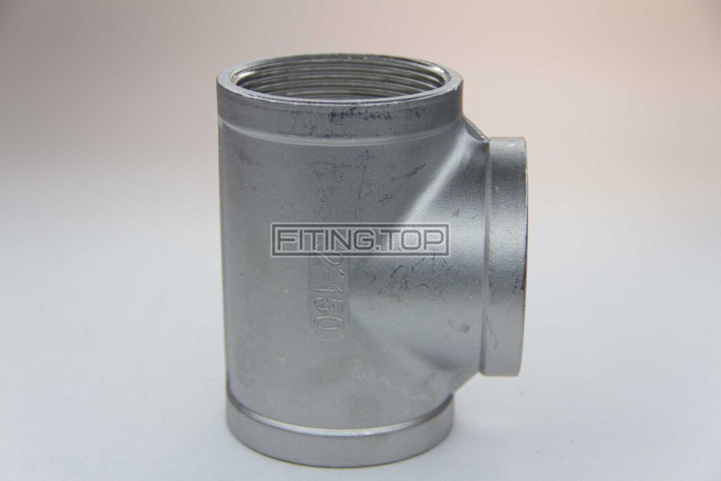 купить тройник резьбовой нержавеющий AISI 304