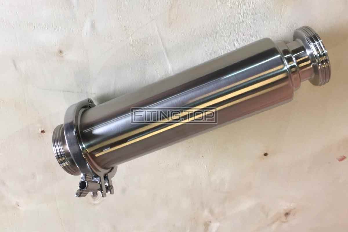 5347 Фильтр трубный нержавеющий прямой под резьбу DIN AISI 304