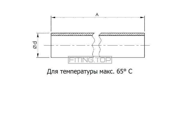 Трубка рівнеміру ПВХ (1 метр)