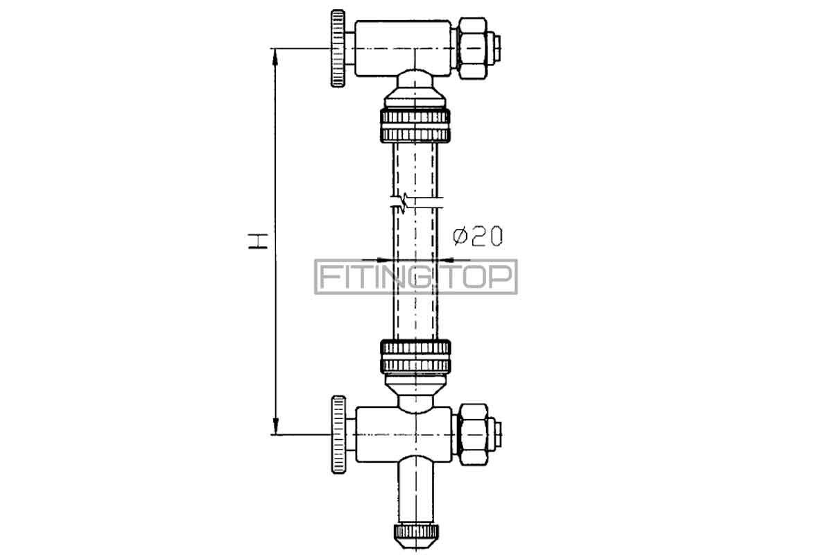 Трубка рівнеміру ПВХ (1 метр)