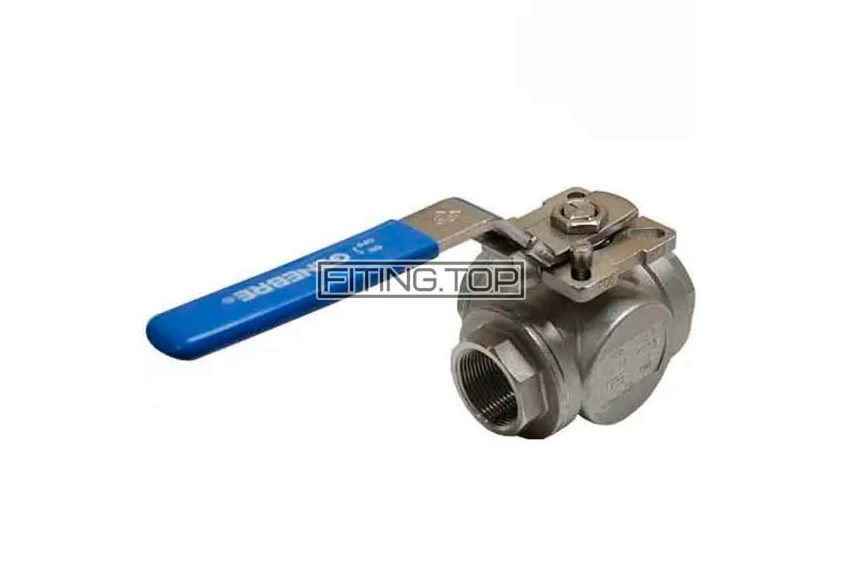 купить Кран шаровой трехходовой GENEBRE 2040 - 2041 Киев