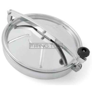 Люк нержавіючий круглий купити Київ