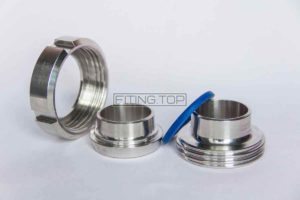 Муфта молочна нержавіюча (різьбове з'єднання)